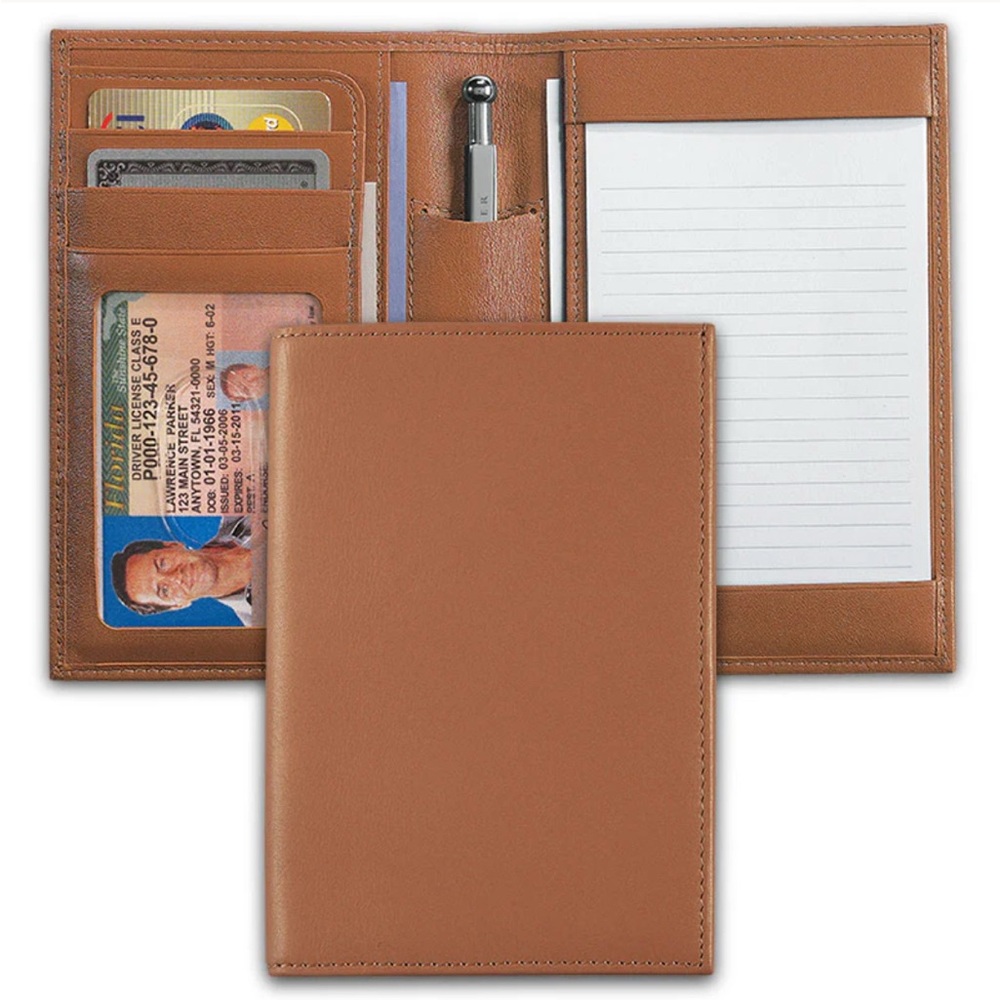 Levenger Chestnut International Pocket Briefcase